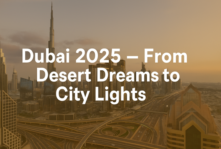 Dubai 2025 – From Desert Dreams to City Lights
