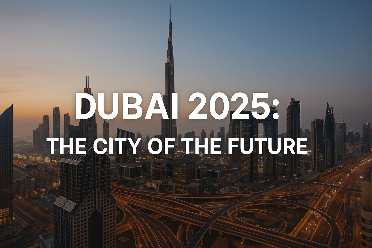 Dubai 2025: The City of the Future