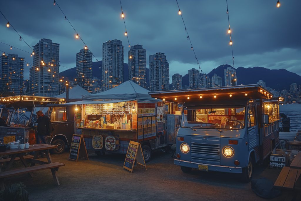 Gourmet Street Food & Food Truck Districts
