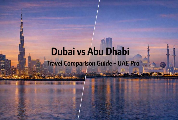Dubai vs Abu Dhabi Travel Comparison Guide UAE Pro