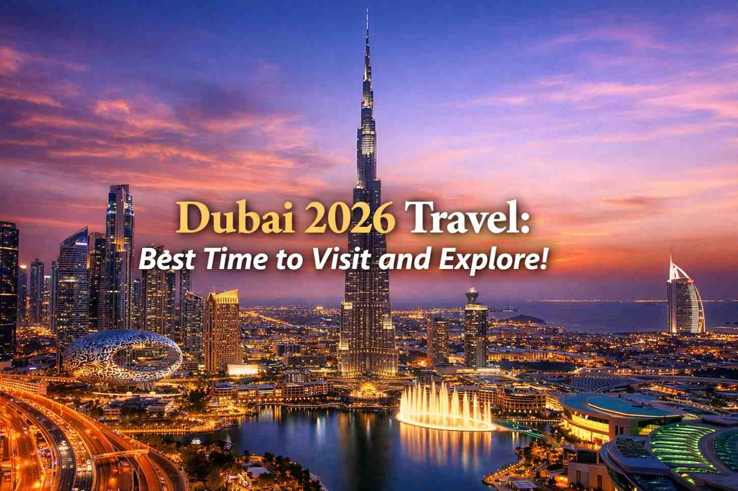 Dubai 2026 Travel: Best Time to Visit and Explore!