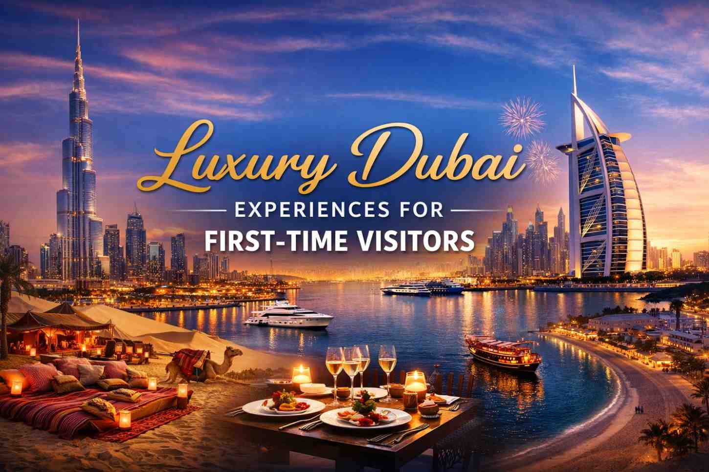 Luxury Dubai Experiences for First-Time Visitors