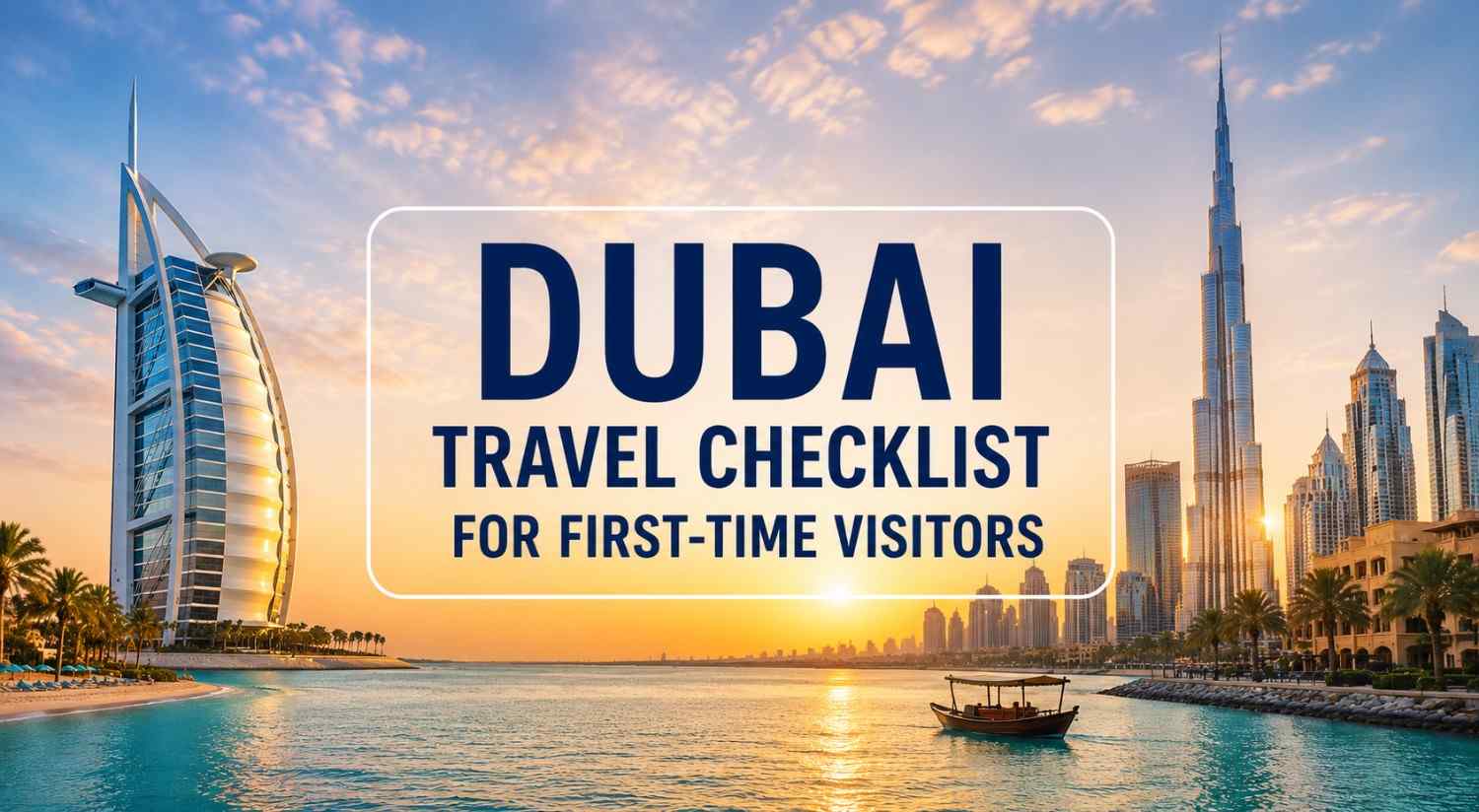 Dubai Travel Checklist for First-Time Visitors